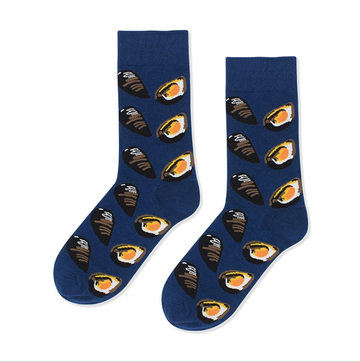 Seafood Motivstrumpor