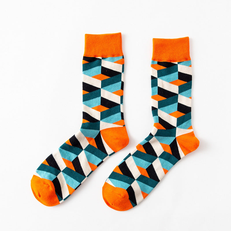 Färgstarka Motivstrumpor
