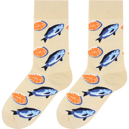 Seafood Motivstrumpor