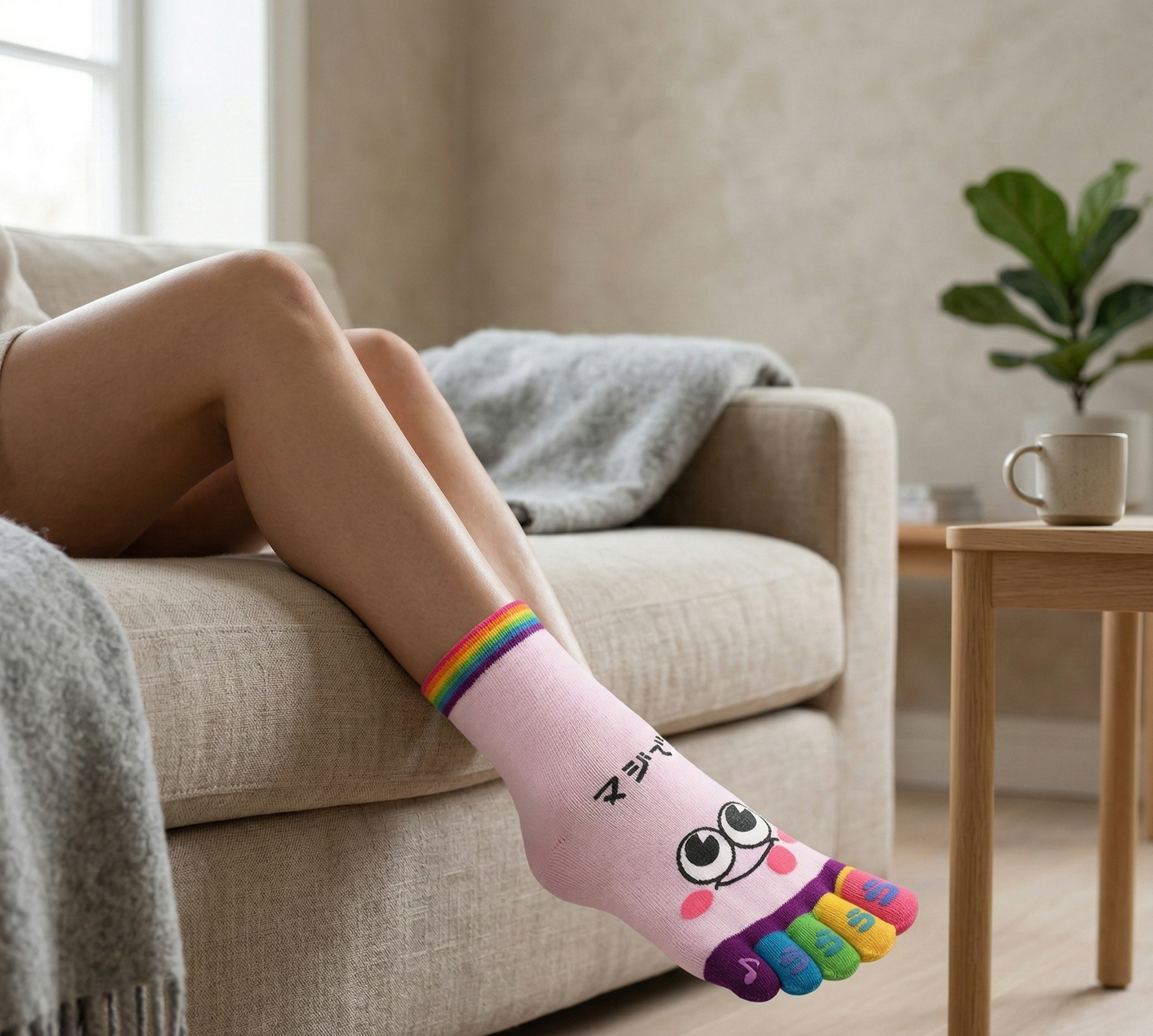 Femfingersockor